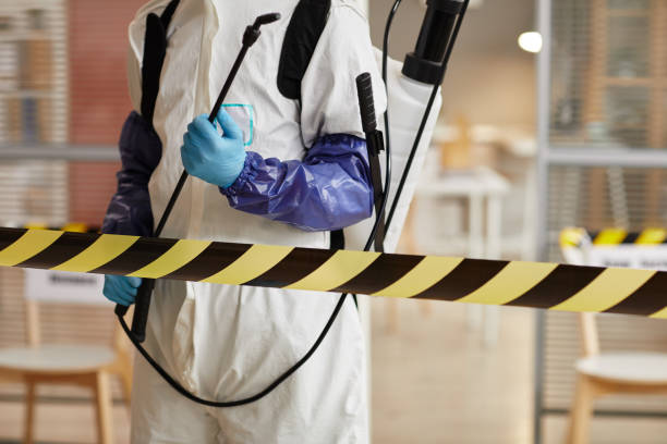 Professional Biohazard technician working in Edgewater, CO